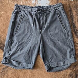 Athleta Gray Farallon Athletic Shorts Relaxed Fit